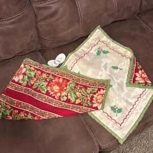 April Cornell Auburge Collection pillow covers 1 pair